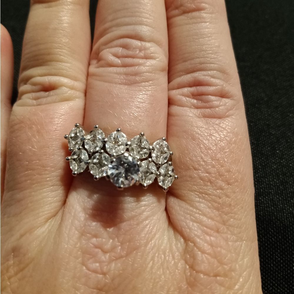 Sparkly Diamond Wedding Set